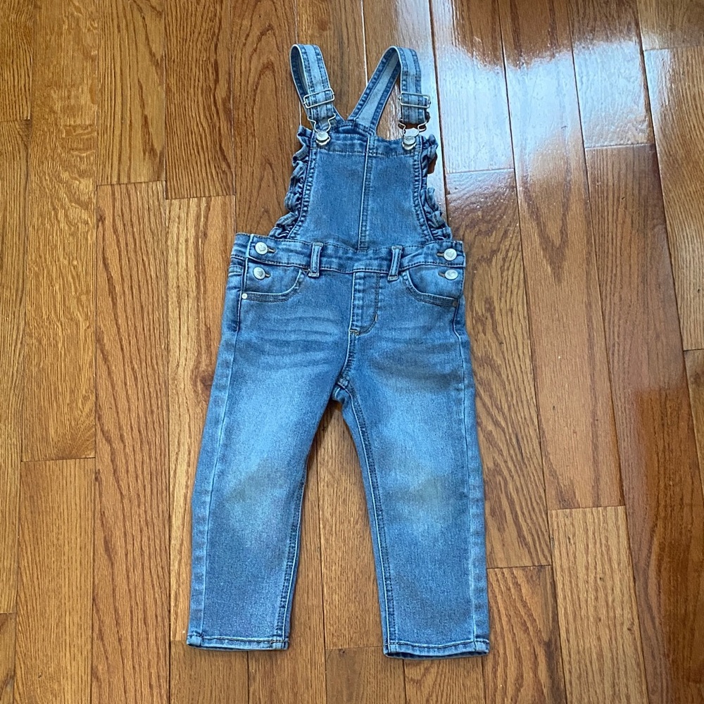 Classic Blue Kids Denim Overalls